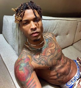 August Alsina Instagram - 🗣 oooooooou’weeeeee!! When I get a taste of you, you toooo sweet. 😋um um good, like Campbells soup, 🍜 so goood to me. 🤤
