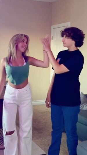 August Maturo Instagram - bloopers with @avakolker