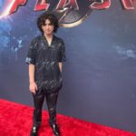 August Maturo Instagram - ⚡️ #TheFlashMovie ⚡️ premiere thank you @wbpictures Styling: @styled.by.chloee Fit: @weishengparis Shoes: @jb_rautureau (Merci @masonpriveepr_la) Hair: @_hairbylaurie Makeup: @julie4makeup Special hank you Laura & Amy @advantage_pr Hollywood