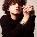 August Maturo Instagram - chatted w/ @the.baremag abt hair, makeup, nail polish, clothes & food allergies 😅 thanks for the feature! Link in their bio 💅 #barelove #guyswithcurls
