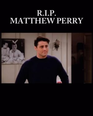 August Maturo Instagram - one of the greatest things in my acting career is being able to say I worked for a week with the great Matthew Perry. ironically, it was in the Halloween episode of The Odd Couple (Season 3, Episode 3 “I Kid, You Not”). working on a sitcom is much harder than it looks, and Matthew Perry made it look easy. that’s because of his immense talent. he was incredibly kind and humble on set, and I’ll always be grateful that i got to be in is orbit, even it was only briefly. what a huge loss this is. rest in peace. my condolences to his family, friends, and all who loved him❤️