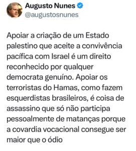 Augusto Nunes Instagram -