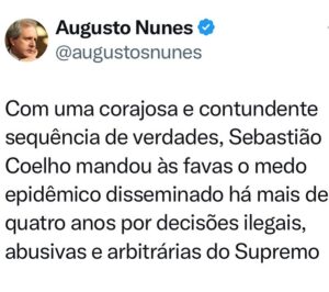 Augusto Nunes Instagram - 