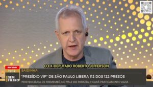 Augusto Nunes Instagram - Daniel Silveira, Roberto Jefferson e os 1200 brasileiros que usam tornozeleira eletrônica acusados de participar dos atos de vandalismo do 8 de janeiro confirmam que o Brasil tem presos políticos. E onde há presos políticos não há democracia