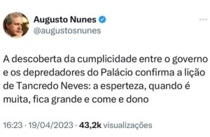 Augusto Nunes Instagram - 