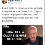 Augusto Nunes Instagram - Link para o vídeo nos stories. #augustonunes #micheltemer #jornalismo