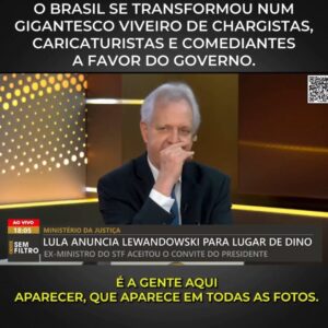 Augusto Nunes Instagram - Só o humorismo oficial não enxerga em Lula, Janja e seus ministros uma usina de piadas prontas

#jornalismo #noticias #revista #informa