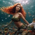 Aurélie Moeremans Instagram - Aurélie the little mermaid kalo shootingnya di ocean beneran kayak gini kali ya 🥲 Who wants a plastic-free future? We can make it happen. Together, let’s ask world leaders to #BreakFreeFromPlastic and champion a strong and ambitious Global #PlasticsTreaty that will dramatically reduce plastic production. Anything less and the treaty will fail. Sign the petition 👉 Link in Bio! Thank you @onealz for making these ♥️ Jakarta, Indonesia