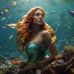 Aurélie Moeremans Instagram - Aurélie the little mermaid kalo shootingnya di ocean beneran kayak gini kali ya 🥲 Who wants a plastic-free future? We can make it happen. Together, let’s ask world leaders to #BreakFreeFromPlastic and champion a strong and ambitious Global #PlasticsTreaty that will dramatically reduce plastic production. Anything less and the treaty will fail. Sign the petition 👉 Link in Bio! Thank you @onealz for making these ♥️ Jakarta, Indonesia