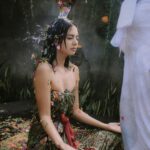 Aurélie Moeremans Instagram - “ Who would have thought a young girl as cheerful as you actually carried so much trauma inside for so long! Your soul is exhausted, Aurélie. It’s time to let go.. “ kata ibunya.. Saya ngga pindah agama, tenang. Bukan siraman juga! lol Ini ritual adat Bali : Melukat. Melukat berasal dari kata “Sulukat” yakni Su yang berarti Baik dan Lukat yang artinya Pensucian. Dalam bahasa Indonesia, lukat memiliki arti melepaskan sesuatu dari kita. “ Trauma creates changes you don’t choose. Healing is about creating change that you do choose. “ Semoga semua yang membaca ini diberi kesehatan, kebahagiaan dan ketenangan hati, selalu.♥️ Bali, Indonesia