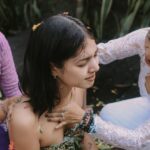 Aurélie Moeremans Instagram - “ Who would have thought a young girl as cheerful as you actually carried so much trauma inside for so long! Your soul is exhausted, Aurélie. It’s time to let go.. “ kata ibunya.. Saya ngga pindah agama, tenang. Bukan siraman juga! lol Ini ritual adat Bali : Melukat. Melukat berasal dari kata “Sulukat” yakni Su yang berarti Baik dan Lukat yang artinya Pensucian. Dalam bahasa Indonesia, lukat memiliki arti melepaskan sesuatu dari kita. “ Trauma creates changes you don’t choose. Healing is about creating change that you do choose. “ Semoga semua yang membaca ini diberi kesehatan, kebahagiaan dan ketenangan hati, selalu.♥️ Bali, Indonesia