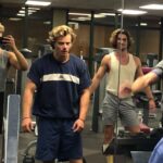 Austin North Instagram - Found this deep in the camera roll from 1st season 🥲 Thanks for taking us through a solid workout @drewstarkey