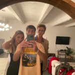 Austin North Instagram - swipe to see drew after he put his finger in a power outlet