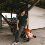 Austin North Instagram - Embracing the spirit of freedom with the latest drop from On The Roam x Harley-Davidson by @HDcollections 🏍️👖#HarleyPartner #HDCollections @prideofgypsies @on_the_roam