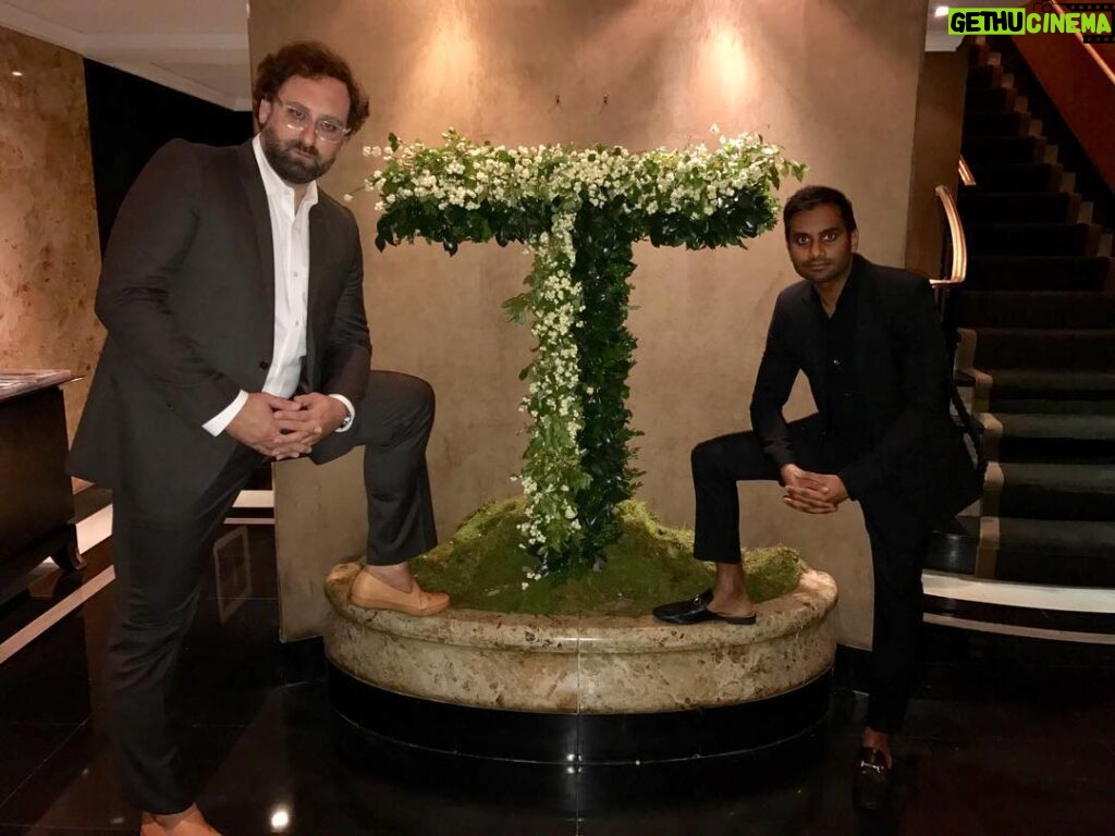 Aziz Ansari Instagram - Buds Night Out. Thanks T Magazine for bringing Osteria Francescana to NYC.