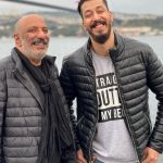 Bahram Afshari Instagram - ☺️💙🙌. 📷@hassan_khanmohammadpoor #امیرجعفری #بهرام_افشاری