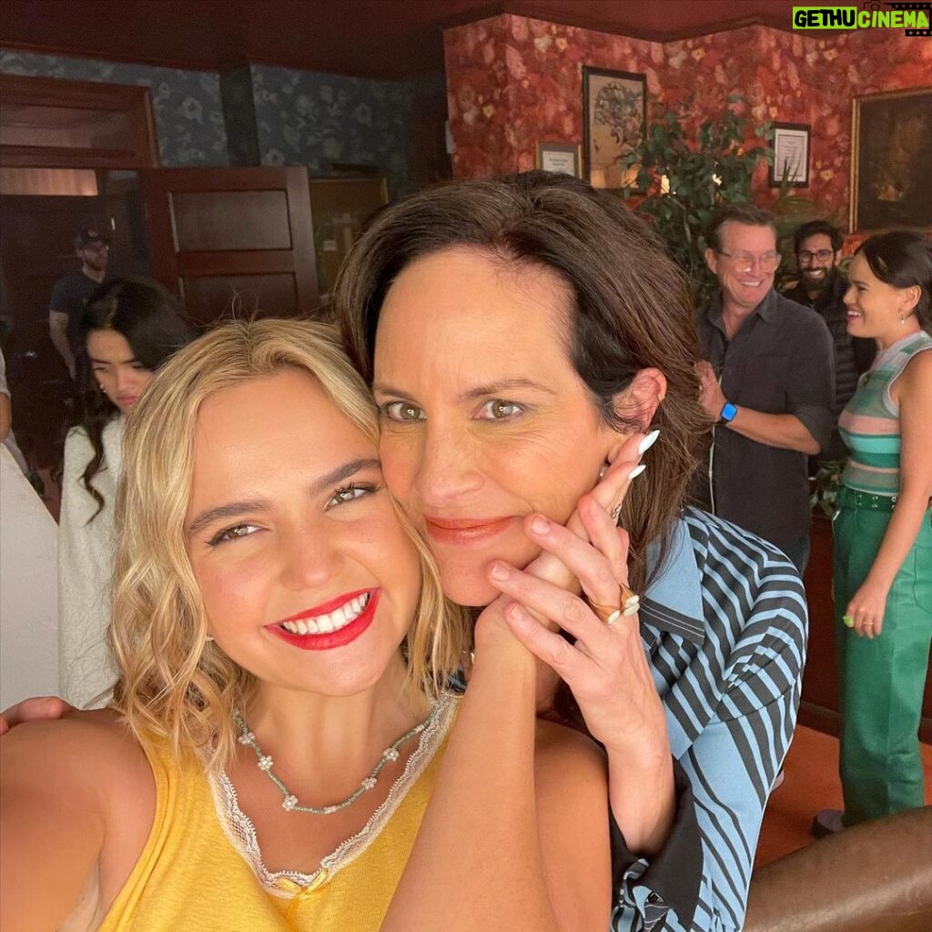 Bailee Madison Instagram - That’s a wr🅰️p on season 2 of @prettylittleliars (I can’t believe I’m saying that!) This summer season sure did have its surprises… but in all honesty, it was all in perfect, chaotic, DEEPLY loving and supportive PLL fashion. We had a final girl summer, then a final girl strike, and then finally a final girl winter (for summer!) to wrap up the season. And it was packed with the most enriching and fulfilling memories. To our PHENOMENALLY talented and equally as kind, gracious and loving crew- thank you for sticking by our side through every single moment. Thank you for being the safe space behind the camera, for believing in us, each other and our show, and for running straight back to us when the strike lifted to finish out our last bit of work. I already miss our days together madly! There’s no other way to describe it except for magical. This show, and our set, truly feels like magic every day and it is so sacred to us all. Thank you and A HUGE CONGRATULATIONS to @writerras , @lindsaycbring !!! @jimmyg517 who was with us all summer! and our entire PLL writing staff on what I truly believe to be one hell of a season.. one that holds all the heart and uniqueness of our first, but that is even more DARING, SCARY & ADDICTING. I love you, and am always inspired by and grateful for you. Lastly to my ladies, we did the damn thing. I couldn’t love you 5 more and I feel so very lucky to be going through my 20’s with you…. I know we’re just getting started 🤍🤍🤍 what a joy it is to film with you, to be delirious with you and to spend basically every waking moment with you. There’s so much more I can’t wait to share and talk about, but for now I’m just trying to process the whirlwind of the last 10 months, and soak in everything we did. My adrenaline is still pumping and, for that feeling, I couldn’t be more grateful. @streamonmax 🔪🔪❤️ @warnerbrostv let’s goooo School’s out (for now 🤪) And we will see you all SOON!!