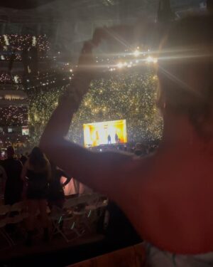 Bailee Madison Instagram - I’ll tell them how the crowds went wild 🤍
There’s no words to really describe the night that Taylor and her team work so hard to create for every single person in the room…. the love that is felt, the friendship bracelets that are handed out, the cathartic, healing, walk down memory lane feeling and the pure appreciation of being there in that moment. Thank you, Taylor, for the way you share your gifts & heart with us… thank you Tree and team for making the night so special and for letting me grow up at these concerts with you all. The biggest congratulations to every single person who is a part of this tour. 💕💕💕 I had the time of my life. (And man I wish I could post more than 10 pictures!!)