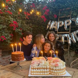 Bailee Madison Instagram - This is 23 ❤️ 
Filled with love, joy, peace, gratitude  and excitement. While also reflecting on 23 years of incredible memories. Thank you ALL for the birthday love, it’s an honor of a lifetime getting to grow up with you- thank you for choosing to continue to love and support me as I grow. 
I feel infinite amounts of gratitude for the love that I have in my life, and for the simple moments of life that fuel my heart and mind. I’m so blessed with the loved ones in my life who love me so hard in person, and somehow know how to love me so hard no matter how far the distance. 
@momma_madison thank you for bringing in me into this world, I love you so so much. 

Ps. @kaitlinvilasuso thank you for somehow throwing together a little backyard family lunch while I was home for a short time… I don’t know how you can hang balloons so fast, but it’s such a talent. ❤️❤️ 

And if this 23 year old has any right to give any advice….. (😝) hug your loved ones, listen, grow, and make the most of every precious second of life. We don’t get time back, so please just take a moment every day to enjoy the love in your life and count your blessings. 

So many beautiful chapters of life have been written, but I’m eager and ready for whatever this new chapter has in store. ❤️

Sending love to all of you. 
B