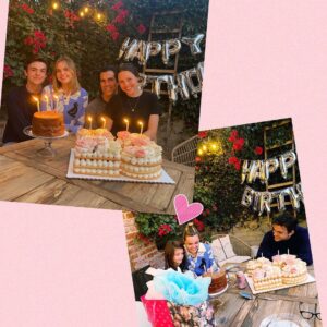 Bailee Madison Instagram - This is 23 ❤️ 
Filled with love, joy, peace, gratitude  and excitement. While also reflecting on 23 years of incredible memories. Thank you ALL for the birthday love, it’s an honor of a lifetime getting to grow up with you- thank you for choosing to continue to love and support me as I grow. 
I feel infinite amounts of gratitude for the love that I have in my life, and for the simple moments of life that fuel my heart and mind. I’m so blessed with the loved ones in my life who love me so hard in person, and somehow know how to love me so hard no matter how far the distance. 
@momma_madison thank you for bringing in me into this world, I love you so so much. 

Ps. @kaitlinvilasuso thank you for somehow throwing together a little backyard family lunch while I was home for a short time… I don’t know how you can hang balloons so fast, but it’s such a talent. ❤️❤️ 

And if this 23 year old has any right to give any advice….. (😝) hug your loved ones, listen, grow, and make the most of every precious second of life. We don’t get time back, so please just take a moment every day to enjoy the love in your life and count your blessings. 

So many beautiful chapters of life have been written, but I’m eager and ready for whatever this new chapter has in store. ❤️

Sending love to all of you. 
B