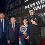 Bakhodir Jalolov Instagram - AlhamdulilLah ✌🏻 My president 🤍