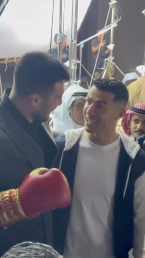 Bakhodir Jalolov Instagram - @cristiano king of football 👑