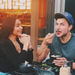 Bassel Khayyat Instagram - She taught me that fear is not an option ❤️ Her day out 🍜 الصورة من تصوير شموس حبيبي @sinless_shams