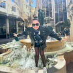 Bayan Alaguzova Instagram - Набираю новую скорость 🤓 Frankfurt