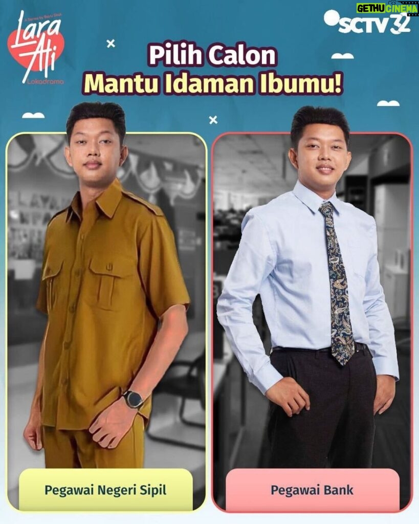 Bayu Skak Instagram - Coba tanya ibumu sekarang juga. Mana yang akan jadi favorit, PNS vs Pegawai bank? 😜 #SCTV #Lokadrama #LaraAti