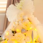 Bea Alonzo Instagram - I asked @gideonhermosa to make me a Christmas tree this year, and he asked what type? I told him, sya na bahala. And then I got home and saw this beautiful bridal Christmas tree! Very timely 👰🏻‍♀️💕 Thanks. Gids! I love it! 🎄