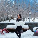 Beauty Khan Instagram - snow ❤️ . . #beautians Manali, Himachal Pradesh