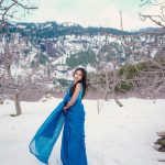 Beauty Khan Instagram - Snow main sari 🥻💙 . . #beautians
