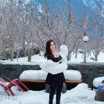 Beauty Khan Instagram - snow ❤️ . . #beautians Manali, Himachal Pradesh