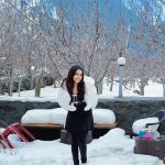 Beauty Khan Instagram - snow ❤️ . . #beautians Manali, Himachal Pradesh