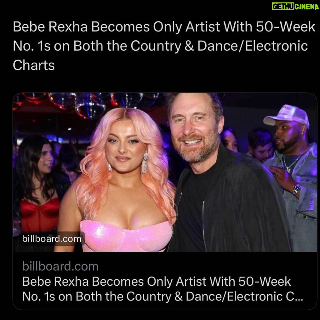 Bebe Rexha Instagram - I’m shook. Grateful. Blessed. Happy. Thankful to anyone who has ever supported me in my career. Thank you. Love, bebe