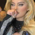 Bebe Rexha Instagram - Glam on @beberexha Hair @peteburkill for @fifaworldcup Jaddah, Saudi Arabia