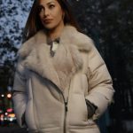 Belén Rodríguez Instagram – Bianco in inverno: un must! Ancora meglio se in @moorer_official  #MooRER #adv
