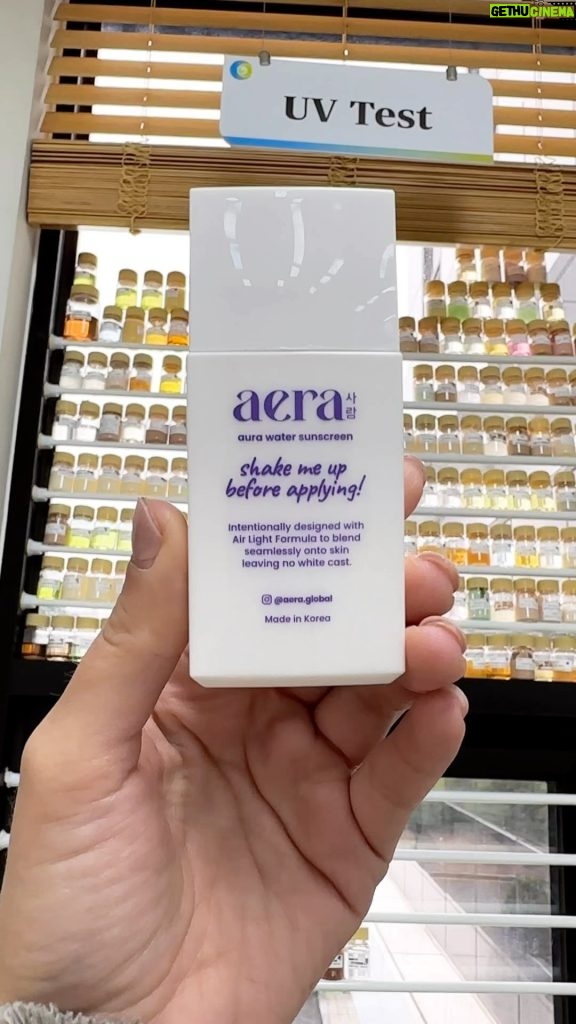 Bela Padilla Instagram - Took our @aera.global x Bela sunscreen out for a UV test in Seoul ❤️🇰🇷 so proud of this little magic in a bottle! Honestly, the best sunscreen I’ve tried! (We’re very particular of this product… I usually HATE wearing sunscreen because I don’t like feeling malagkit!) so, as a diver and as someone who’s outdoors all the time, we adressed everything that doesn’t work with the sunscreen you have now and fixed it 🫡 It’s not sticky ‼️ (powder finish), no whitecast, the texture is almost like water, it’s SPF 50 which is always recommended, a little goes a loooong way and it keeps you smelling sweet and fruity all day! 🥹🍓❤️ it’s now available on Shoppee, Lazada, TikTok and in leading drugstores nationwide! 💃🏻 PS: first clip is from our factory in Korea where all @aera.global products are formulated, produced, and packed! ❤️🇰🇷 Seoul, Korea
