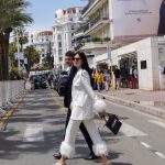 Bela Padilla Instagram - Walk the walk😉 In @nadinemerabi for a full day of meetings ❤️ 📸 @ryanarbilo711 Cannes Film Festival