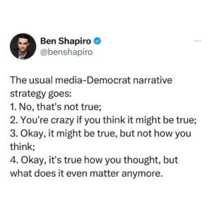 Ben Shapiro Instagram - Like clockwork.