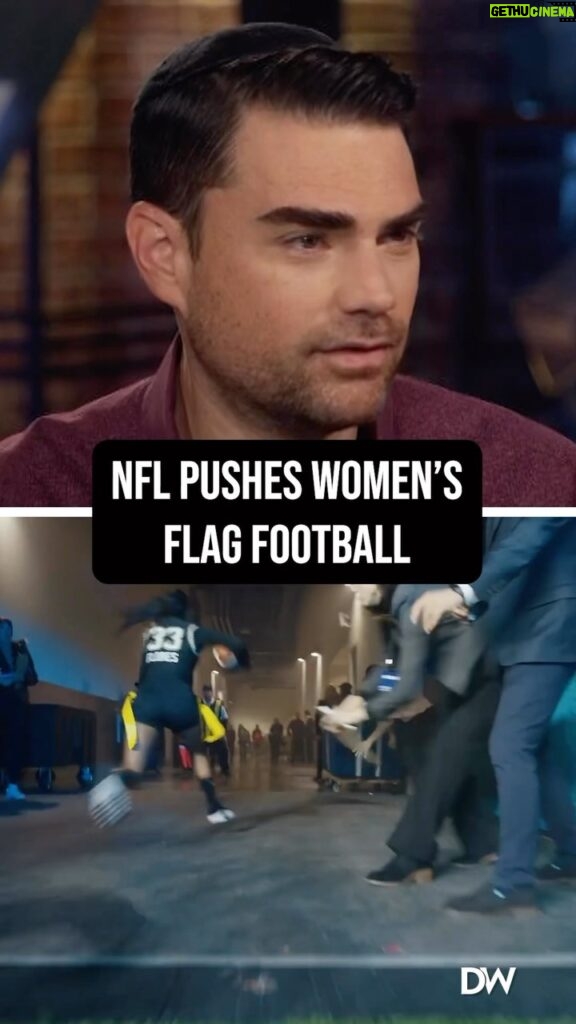 Ben Shapiro Instagram - Stop trying to make women’s flag football a thing.