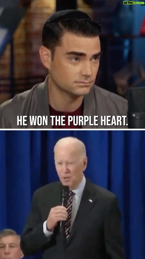 Ben Shapiro Instagram - Any time Biden tells a “My dad said Joey” story, it’s never true.
