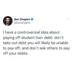 Ben Shapiro Instagram - Controversial, I know.