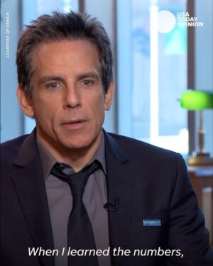 Ben Stiller Instagram - Thank you @usatodayopinion for spreading the word about #refugees. @refugees Link in bio.