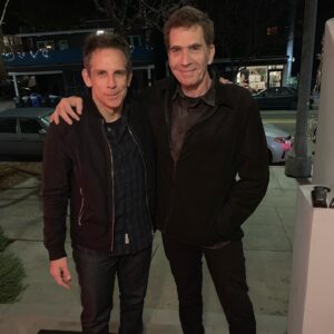 Ben Stiller Instagram - One of my very best friends @somejerrystahl and I got together for dinner tonight. After not seeing each other for a long time, we both wore basically the same exact clothes. He’s one of the best people I know and am so grateful for a friendship that we’ve shared for about 22 years. Here’s to being very thankful for what we have, and the moment we can share together, and appreciating it!! #HappyHolidays