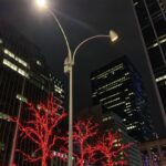 Ben Stiller Instagram - 6th Ave Holiday lights. #happyholidays