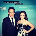 Ben Stiller Instagram - So so proud to make it to my incredibly cool stylish and beautiful daughter @ella.stiller’s Instagram story. #honor #love #daughter #escapeatdannemora #premiere