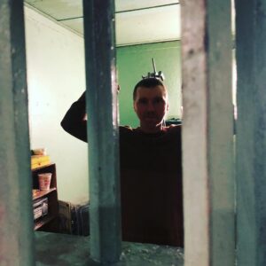 Ben Stiller Instagram - Episode 4 tonight at 10 pm ET ON @showtime.. @sholtdseries 
#EscapeatDannemora 
This is me in the real tunnel where Matt and Sweat escaped. 
The other shots are Paul in his cell and on the last day of shooting in there. Great memories from this experience.