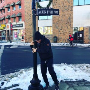 Ben Stiller Instagram - #TBTUESDAY  To when I discovered @aarontveit way last winter.