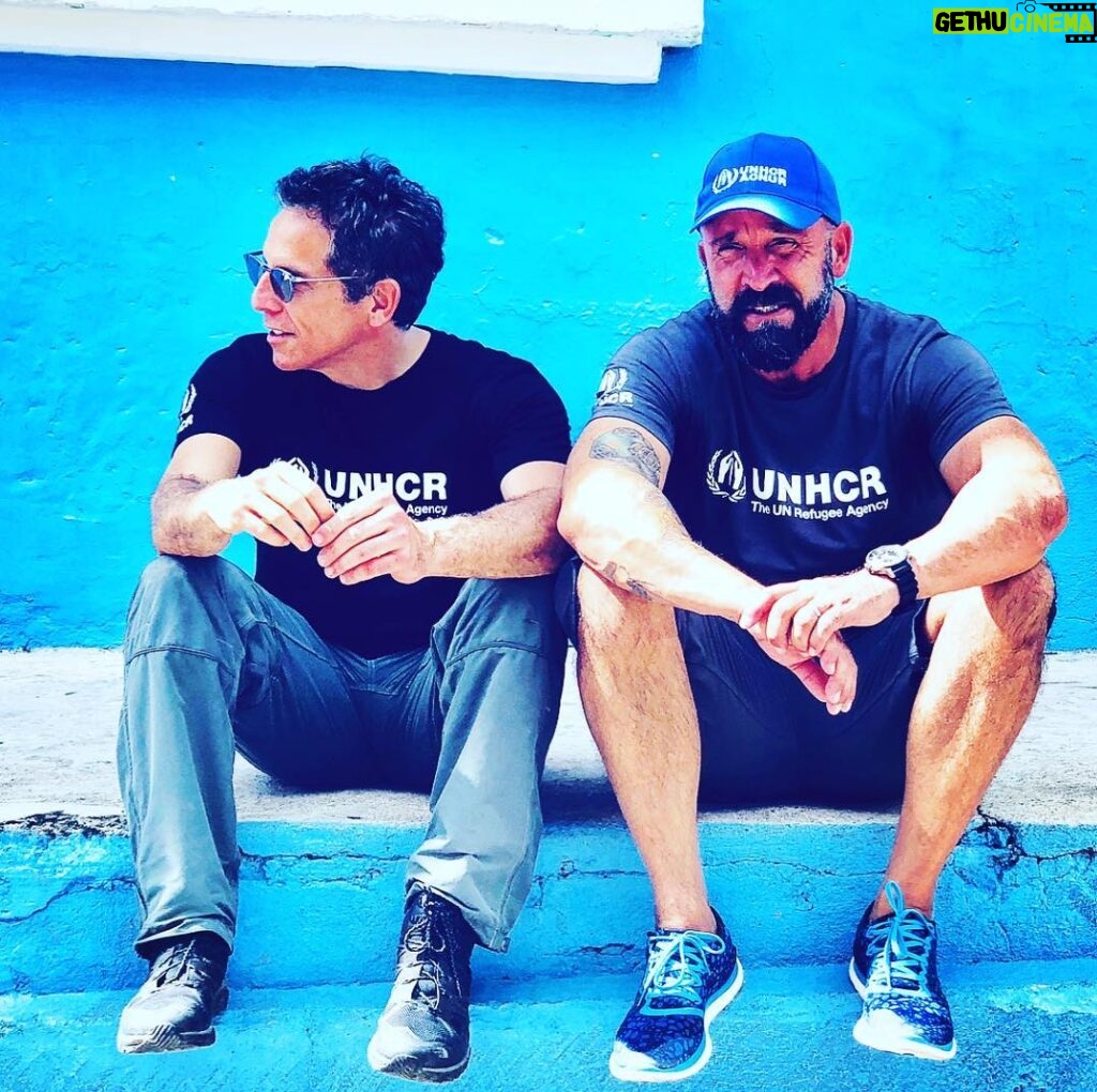 Ben Stiller Instagram - With my good friend and intrepid photographer @michaelmuller7 in Flores, Guatemala. Michael has been on a bunch of humanitarian missions all over the world and captured some beautiful and moving images of refugees here in Northern Central America, who are on the run from violence. His heart and soul is in his work and I love hanging out with him. He’s also an INSANE shark diver!!! #respect #withrefugees